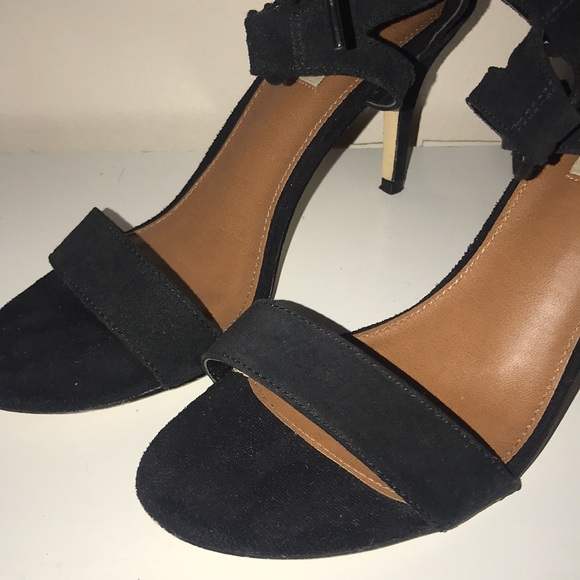 Steve Madden Caged Lace Up Heels - Picture 6 of 9